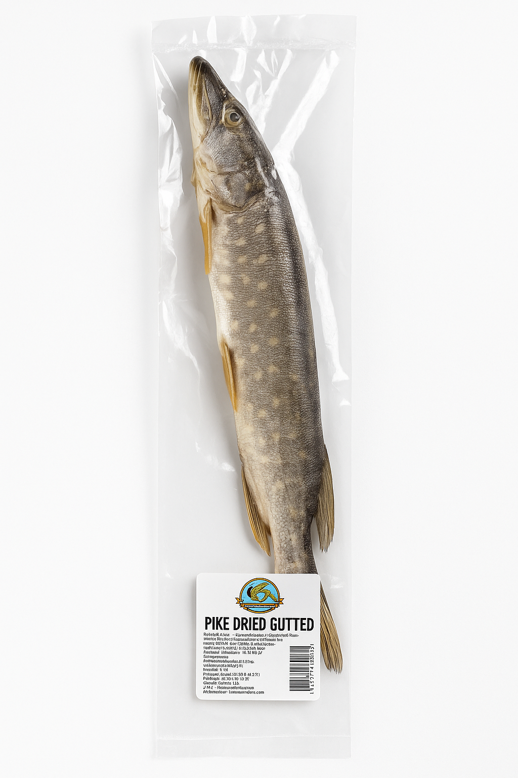 🐟 Pike Dried Gutted – Premium Quality Whole Dried Fish, Authentic taste of traditional dried fish – rich in flavour, protein, and heritage.