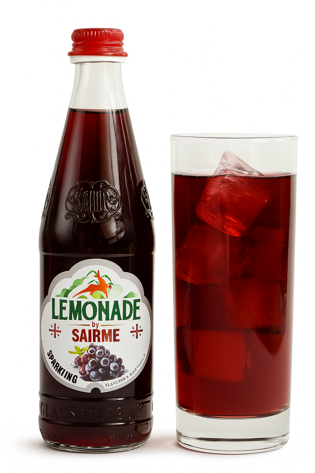 🍇 Sairme Lemonade – Saperavi Flavour (Sparkling Georgian Drink, 500ml)

A taste of Georgia’s sparkling tradition in every sip.