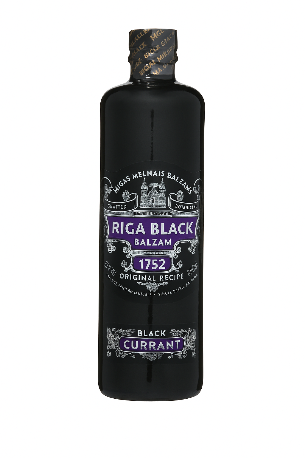 Riga Black Balsam Black Currant – Crafted Herbal Liqueur (0.5L)