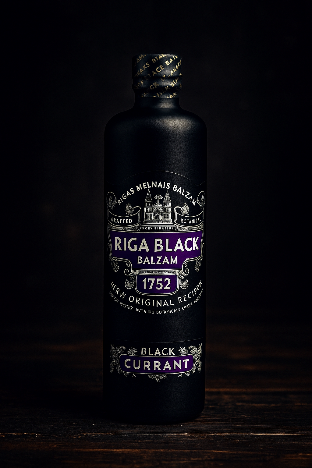Riga Black Balsam Black Currant – Crafted Herbal Liqueur (0.5L)