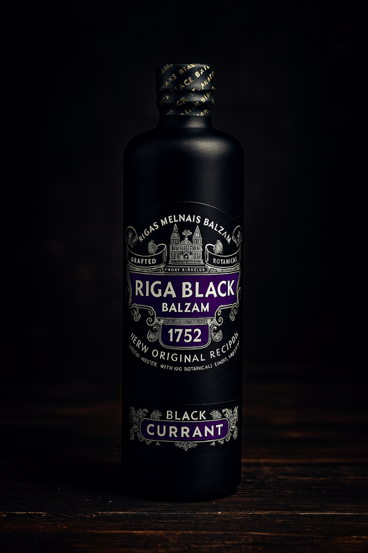 Riga Black Balsam Black Currant – Crafted Herbal Liqueur (0.5L)