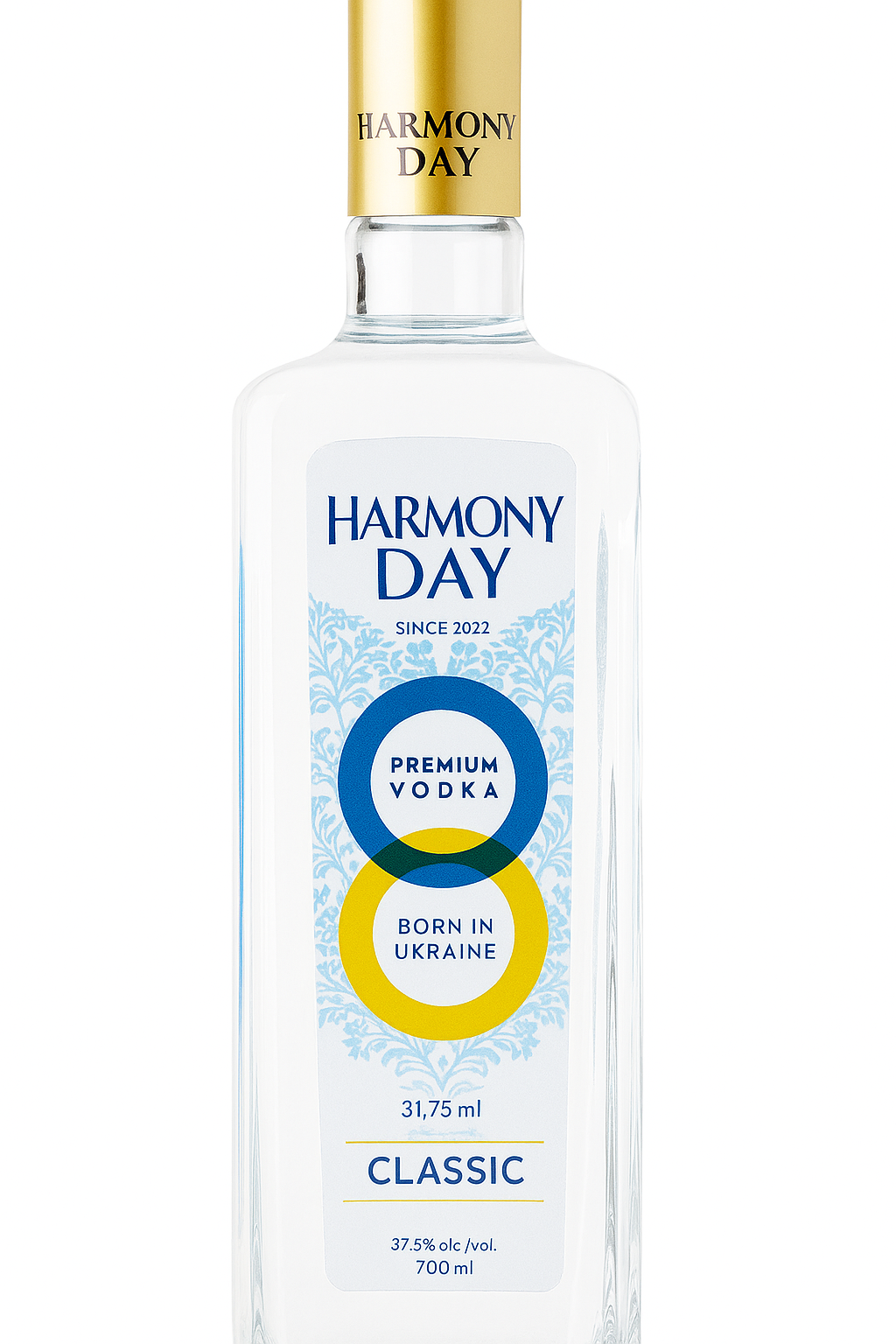 Harmony Day Ukrainian Premium Vodka Classic – 700ml