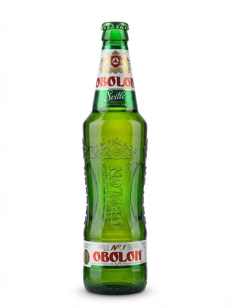 Obolon Svitle | Premium Ukrainian Pale Lager | Traditional Kyiv Brew (500ml)
