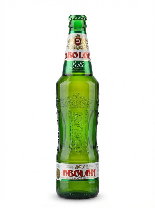 Obolon Svitle | Premium Ukrainian Pale Lager | Traditional Kyiv Brew (500ml)