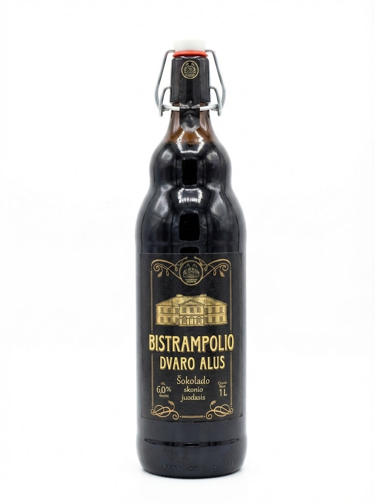 Bistrampolio Dvaro Alus – Chocolate Dark Lager (1L Swing-Top