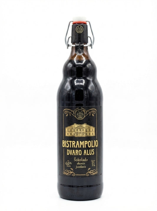Bistrampolio Dvaro Alus – Chocolate Dark Lager (1L Swing-Top