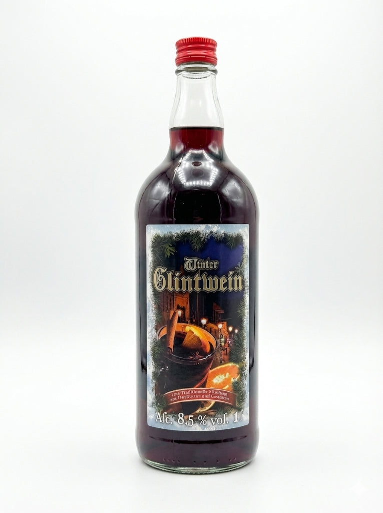 Winter Glintwein – Traditional German-Style Mulled Wine (1L)