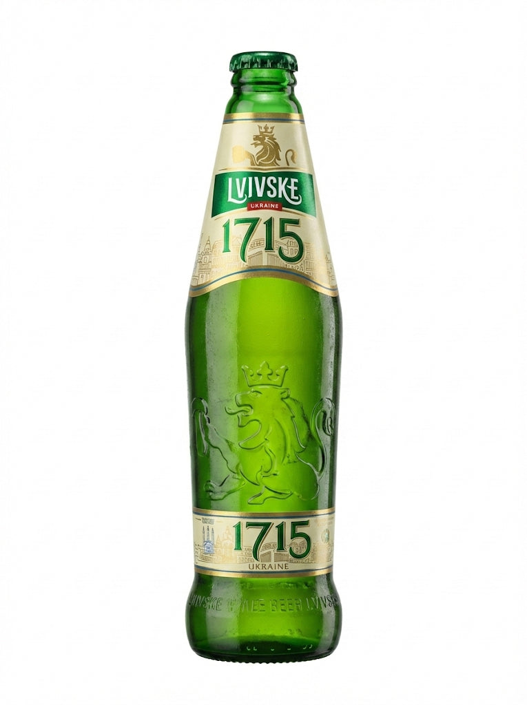 Lvivske 1715 – Premium Ukrainian Lager | Traditional Light Beer