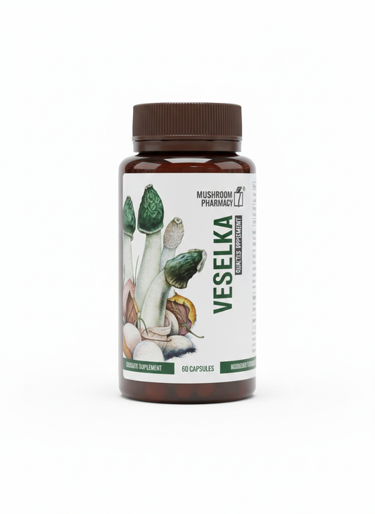 Veselka Mushroom Capsules – 60 Capsules | Herbal Dietary Supplement