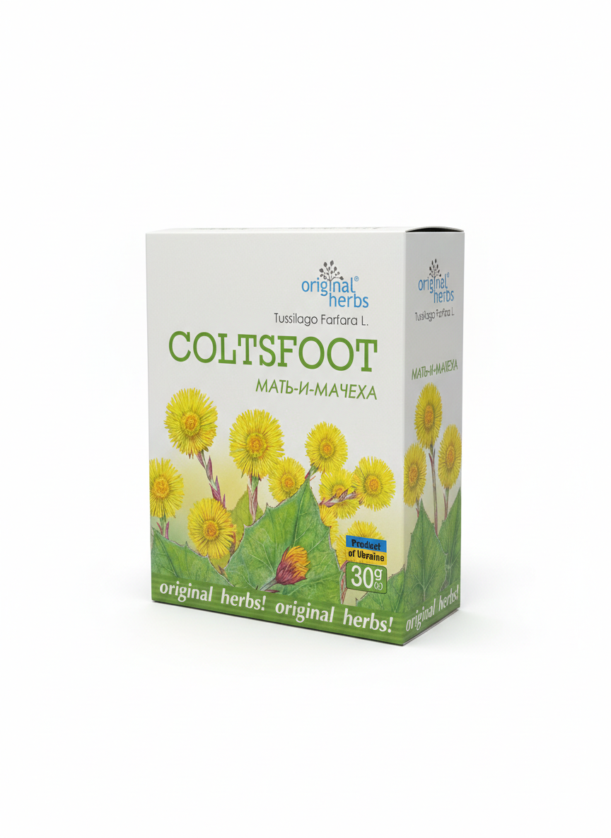 Coltsfoot Herbal Tea – Loose Dried Leaves 30g