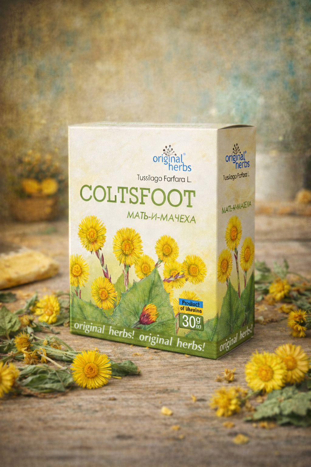 Coltsfoot Herbal Tea – Loose Dried Leaves 30g