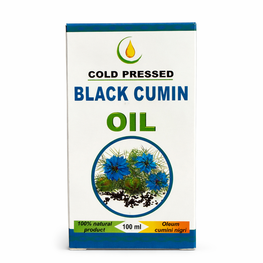 Cold Pressed Black Cumin Oil 100ml – 100% Natural Nigella Sativa (Black Seed Oil)