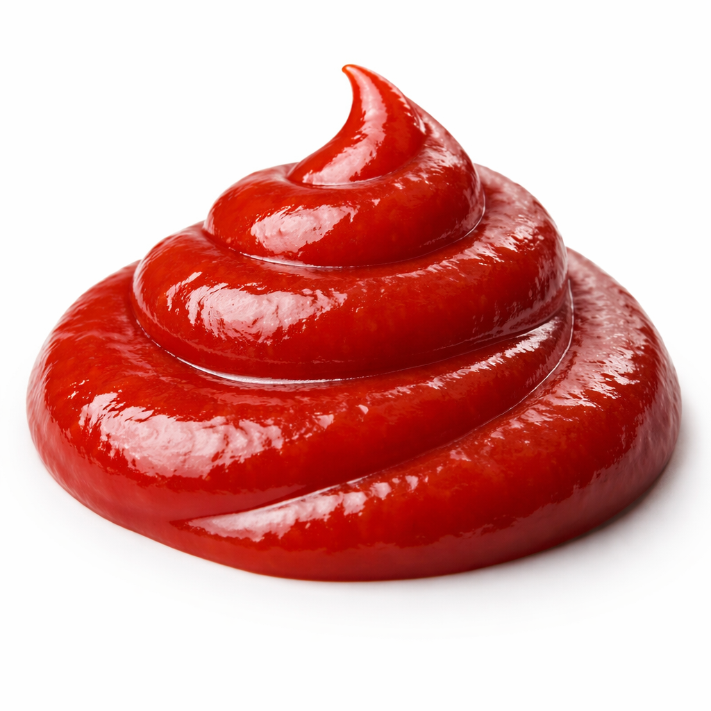 Torchyn Shashlik Ketchup 380g thick tomato sauce texture close up