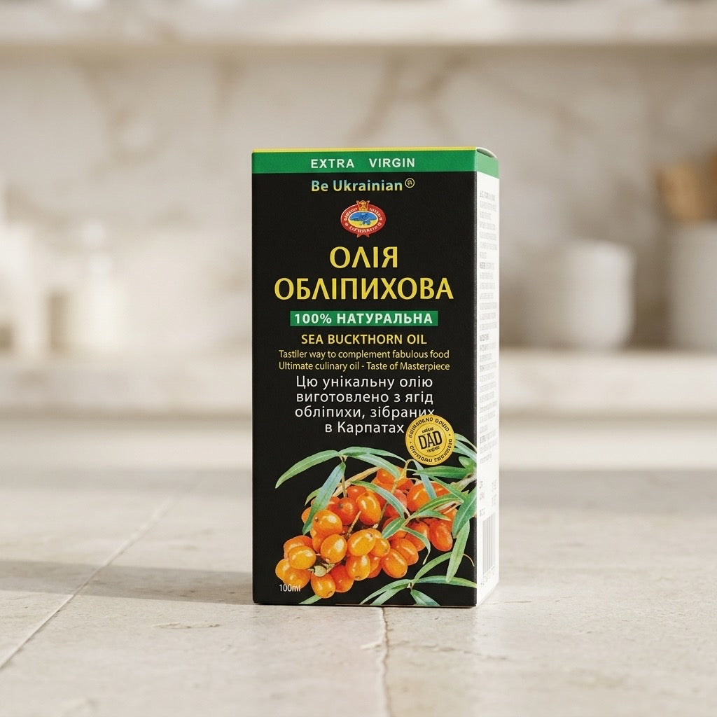 Sea Buckthorn Oil – Extra Virgin, Cold-Pressed, 100 ml