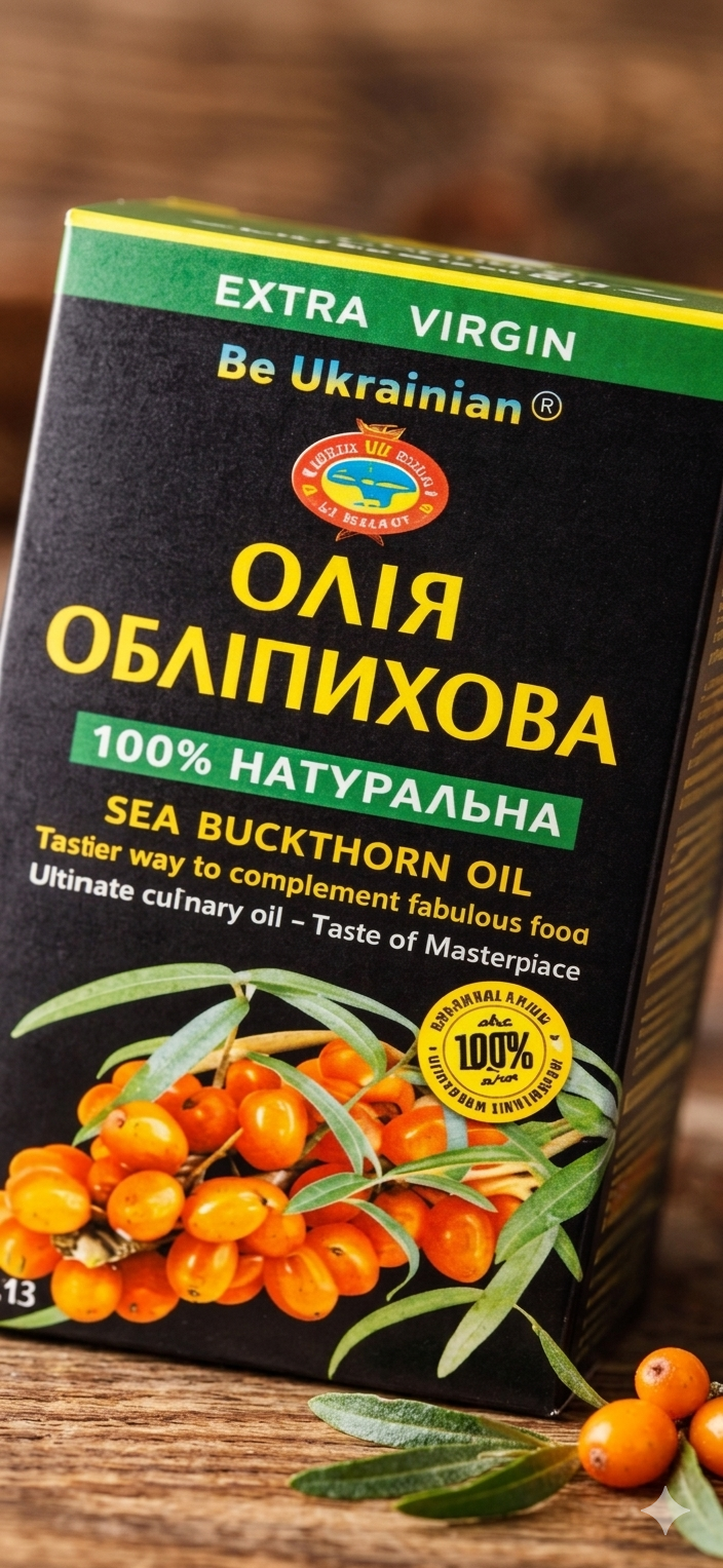 Sea Buckthorn Oil – Extra Virgin, Cold-Pressed, 100 ml