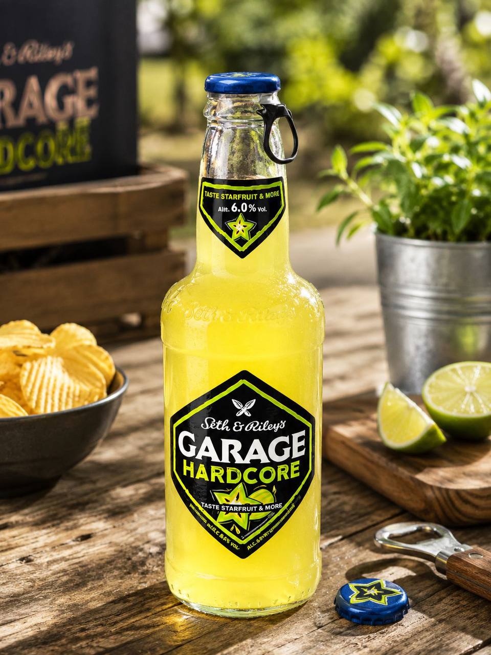 Seth & Riley's Garage Hardcore Taste Starfruit & More 440ml