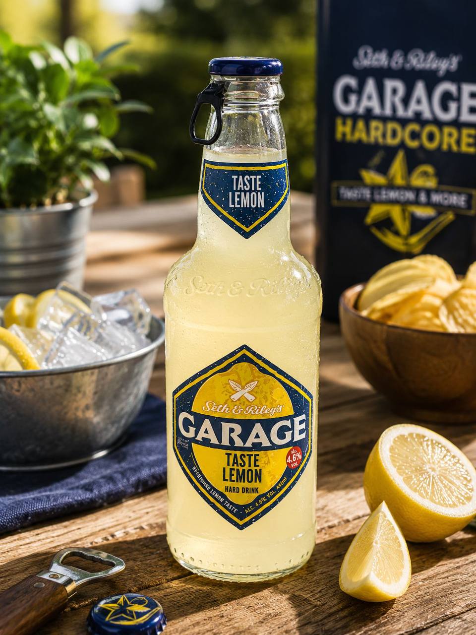 Seth & Riley's Garage Taste Lemon Hard Drink 440ml