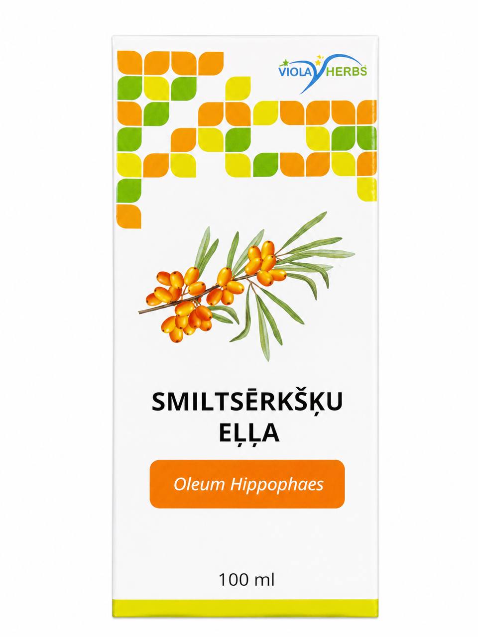 Viola Herbs Sea Buckthorn Oil Blend with Sunflower Oil 100ml - image 1