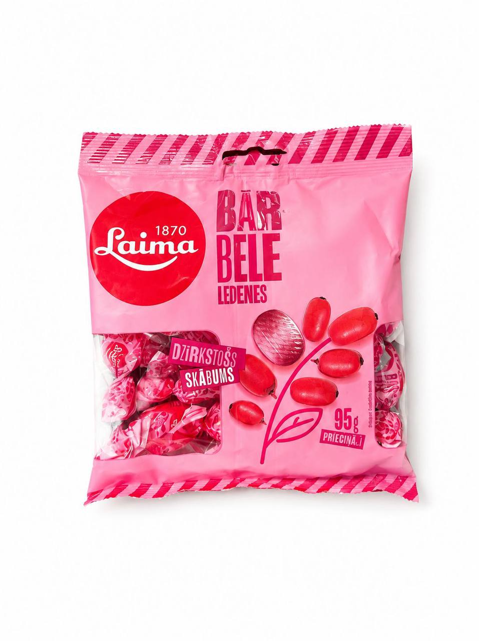 Laima Bārbele Ledenes hard candies 95g front of bag
