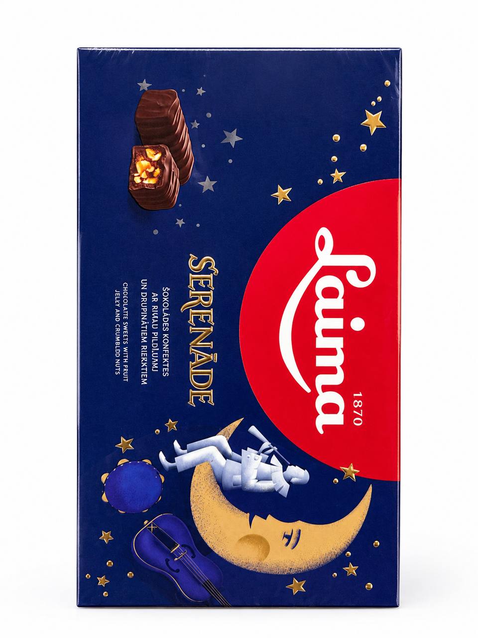 Laima Serenāde chocolate sweets 235g front of box